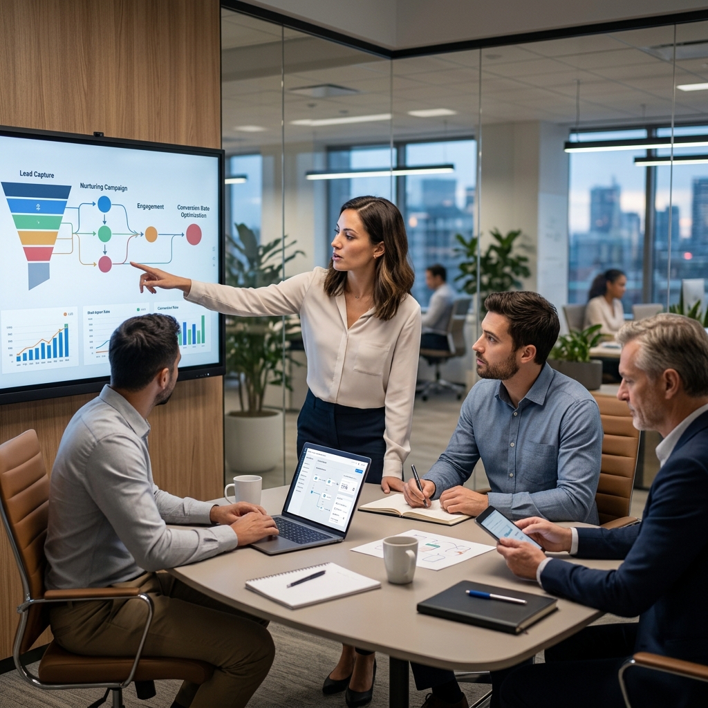 Copertina: Email marketing automation B2B: come strutturare flussi di lead nurturing per riscaldare i contatti commerciali commerciali
